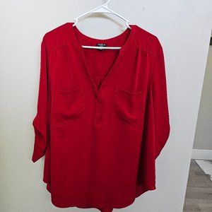 Torrid 3/4 Sleeve Blouse